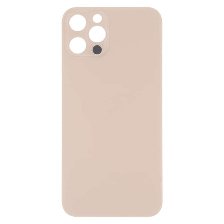 Easy Replacement Big Camera Hole Glass Back Battery Cover for iPhone 13 Pro Max(Gold)