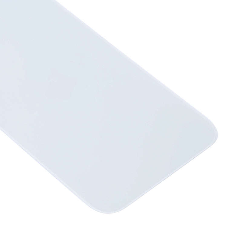 Easy Replacement Big Camera Hole Glass Back Battery Cover for iPhone 13 Pro(White)