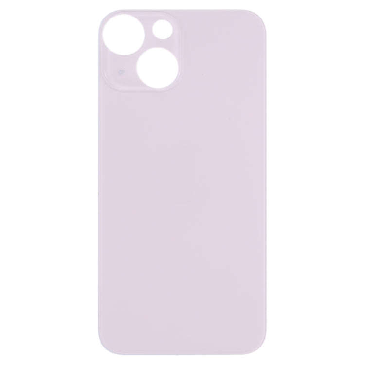Easy Replacement Big Camera Hole Glass Back Battery Cover for iPhone 13 mini(Pink)