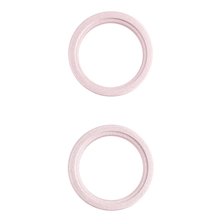2 PCS Rear Camera Glass Lens Metal Outside Protector Hoop Ring for iPhone 13 mini(Gold)