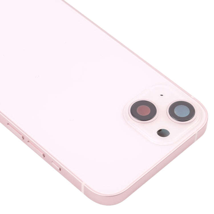 For iPhone 13 Battery Back Cover with Side Keys & Card Tray & Power + Volume Flex Cable & Wireles...