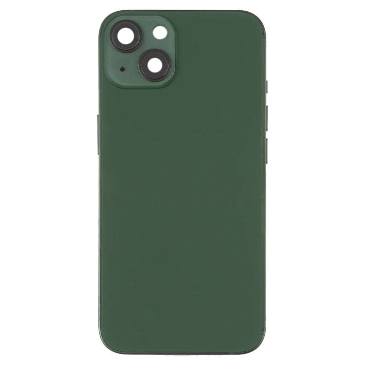 For iPhone 13 Battery Back Cover with Side Keys & Card Tray & Power + Volume Flex Cable & Wireles...