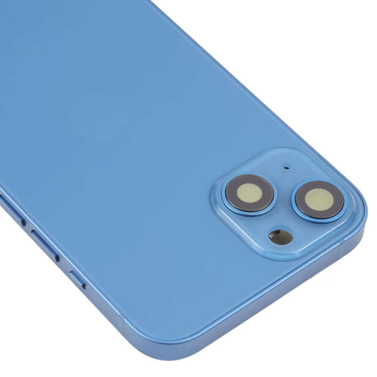 For iPhone 13 Battery Back Cover with Side Keys & Card Tray & Power + Volume Flex Cable & Wireles...