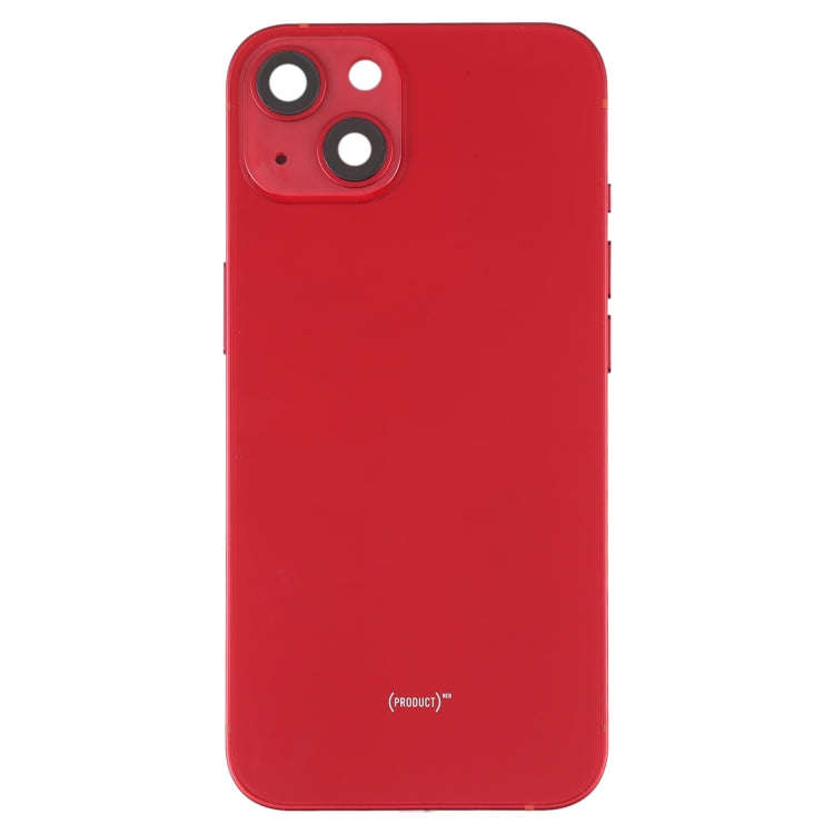 For iPhone 13 Battery Back Cover with Side Keys & Card Tray & Power + Volume Flex Cable & Wireles...