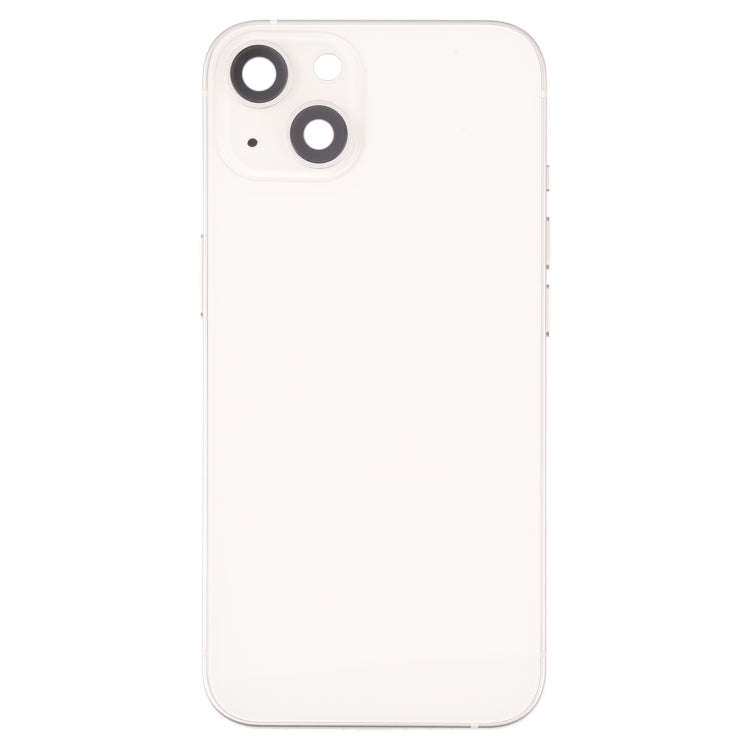 For iPhone 13 Battery Back Cover with Side Keys & Card Tray & Power + Volume Flex Cable & Wireles...
