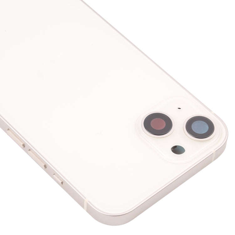 For iPhone 13 Battery Back Cover with Side Keys & Card Tray & Power + Volume Flex Cable & Wireles...