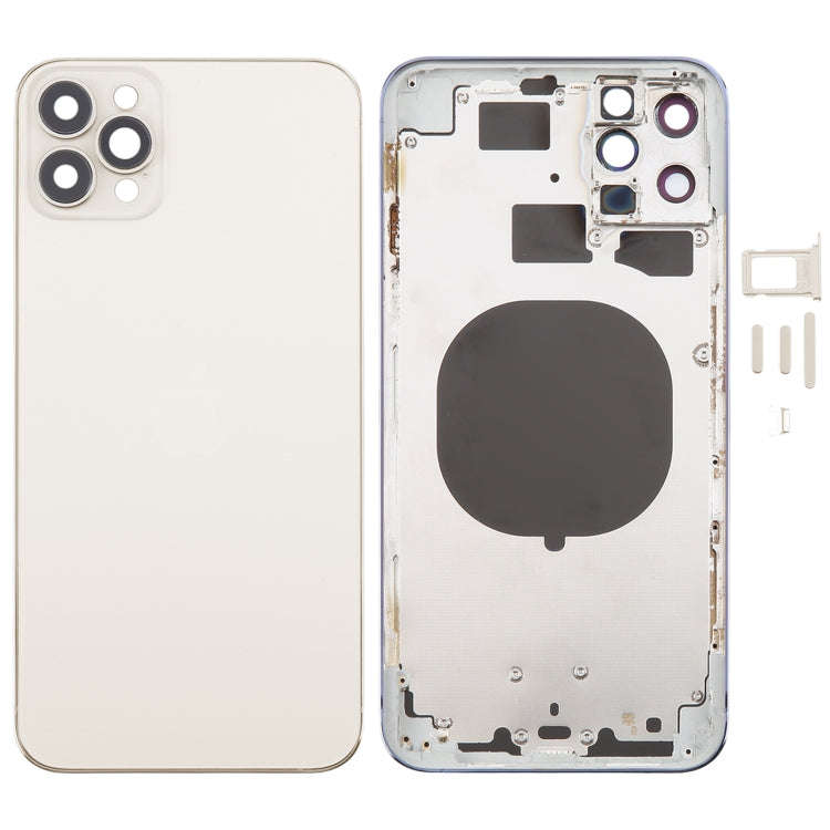 Back Cover with Appearance Imitation of iP13 Pro Max for iPhone 11 Pro Max(Gold)