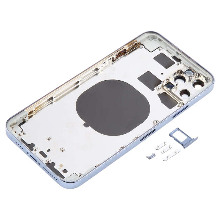 Back Cover with Appearance Imitation of iP13 Pro Max for iPhone 11 Pro Max(Blue)