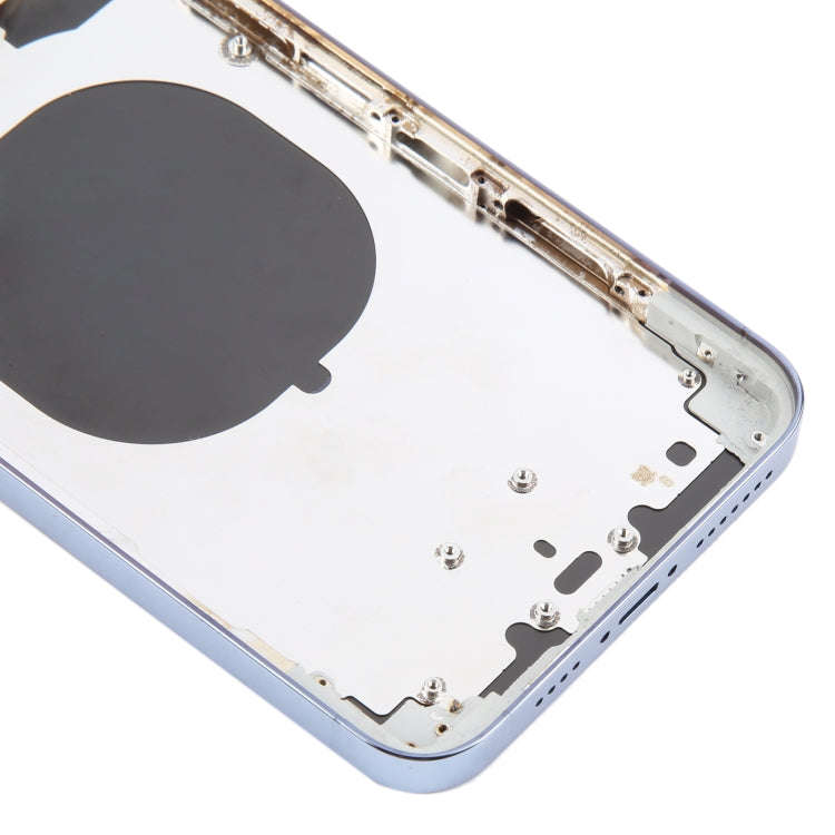 Back Cover with Appearance Imitation of iP13 Pro Max for iPhone 11 Pro Max(Blue)