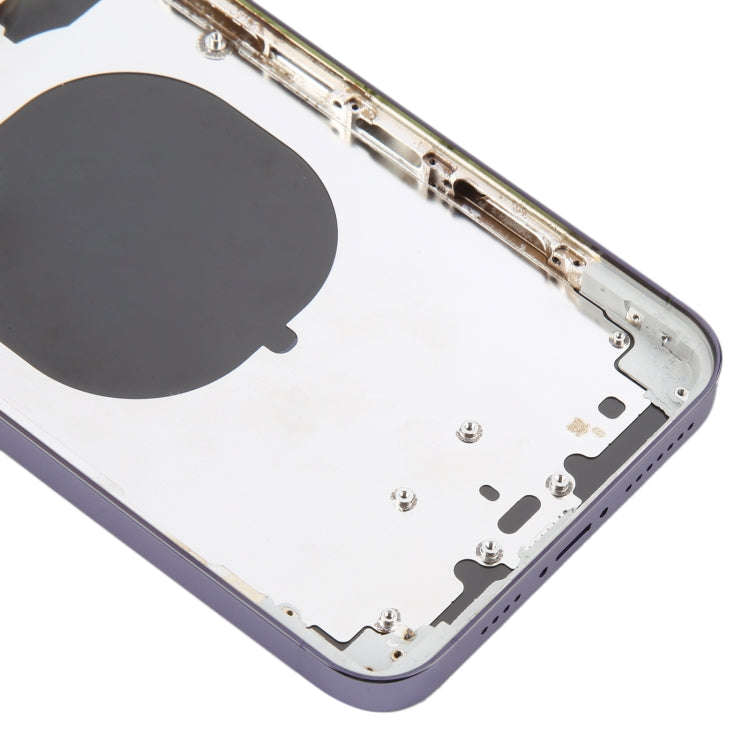 Back Cover with Appearance Imitation of iP13 Pro Max for iPhone 11 Pro Max(Purple)