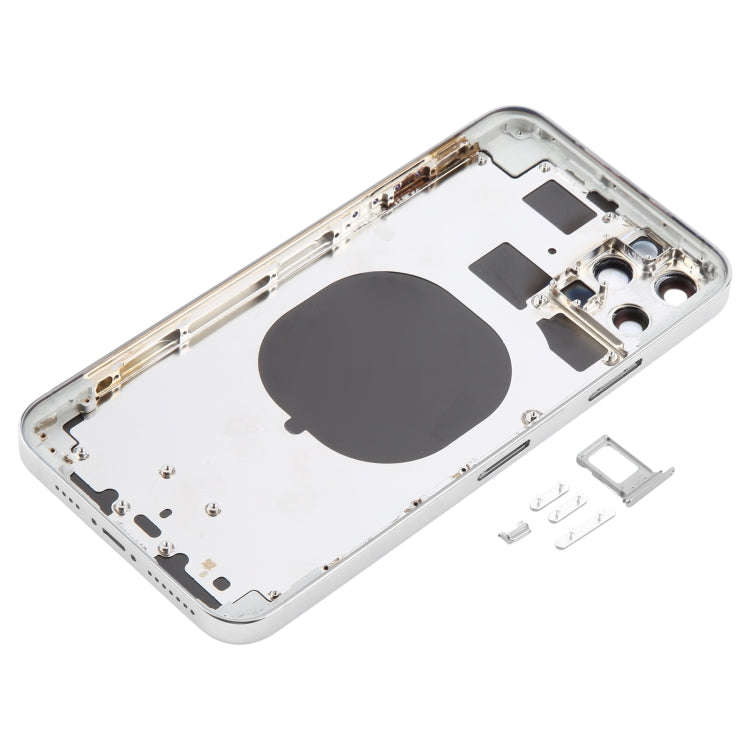 Back Cover with Appearance Imitation of iP13 Pro Max for iPhone 11 Pro Max(White)