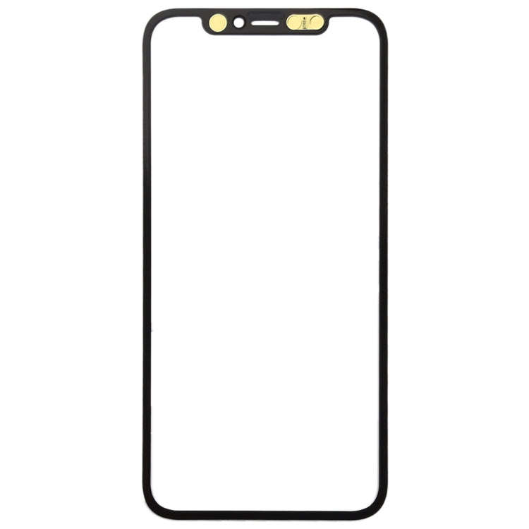 Front Screen Outer Glass Lens + OCA Optically Clear Adhesive for iPhone 11 Pro Max(Black)