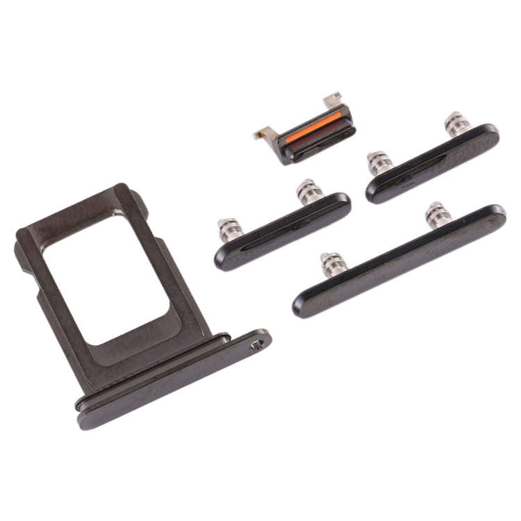 SIM Card Tray + Side Key for iPhone 11 Pro / 11 Pro Max(Black)