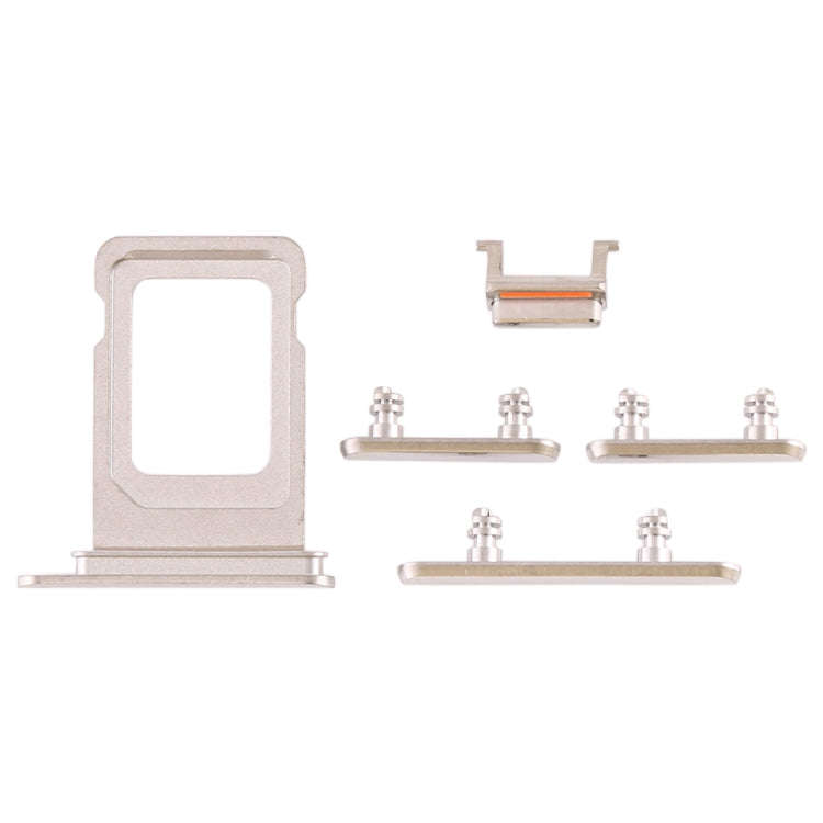 SIM Card Tray + SIM Card Tray + Side Key for iPhone 11 Pro Max / 11 Pro(White)