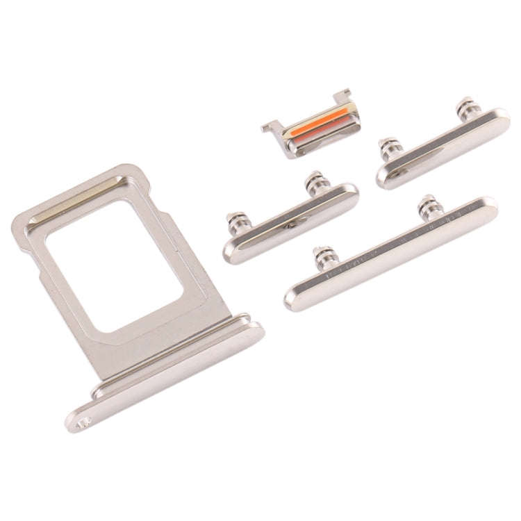 SIM Card Tray + SIM Card Tray + Side Key for iPhone 11 Pro Max / 11 Pro(White)