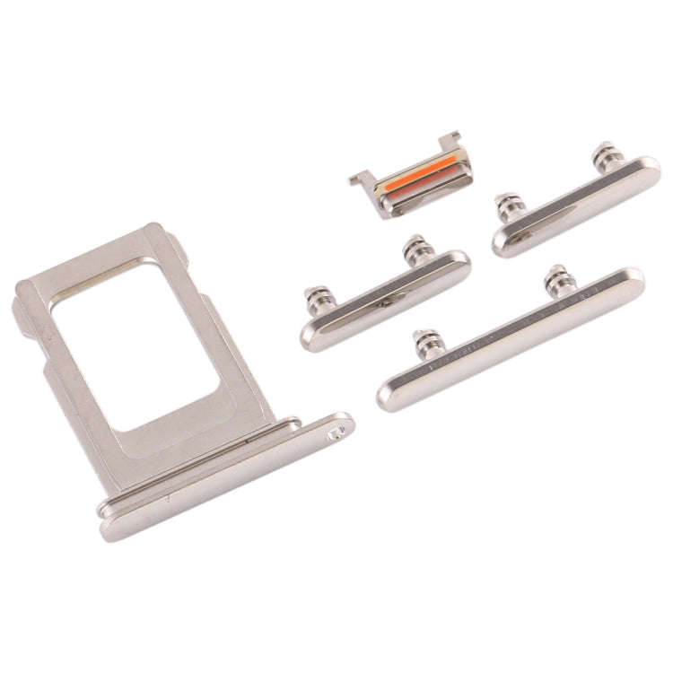 SIM Card Tray + SIM Card Tray + Side Key for iPhone 11 Pro Max / 11 Pro(White)