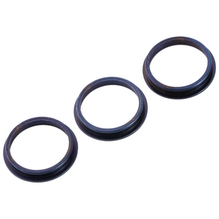 3 PCS Rear Camera Glass Lens Metal Protector Hoop Ring for iPhone 11 Pro & 11 Pro Max(Green)