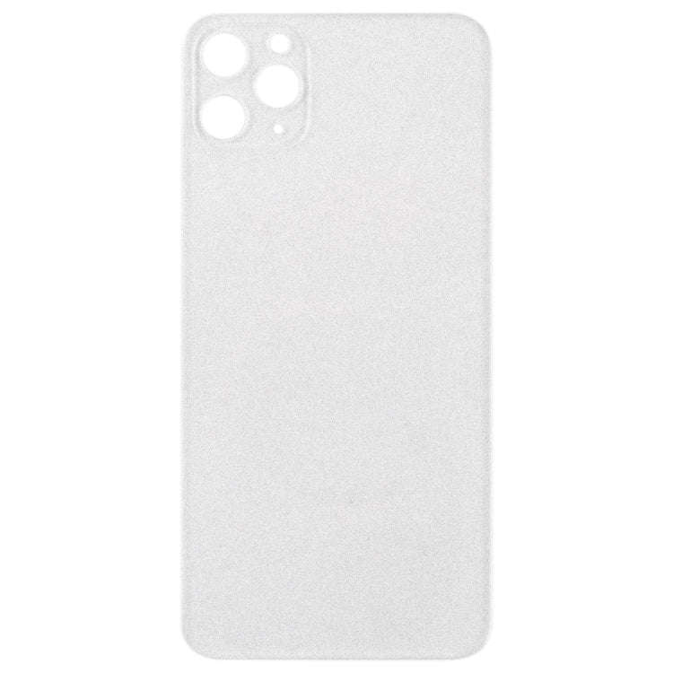 Transparent Frosted Glass Battery Back Cover for iPhone 11 Pro Max(Transparent)