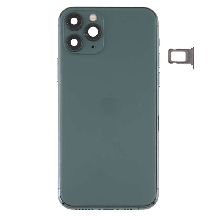 Battery Back Cover (with Side Keys & Card Tray & Power + Volume Flex Cable & Wireless Charging Mo...