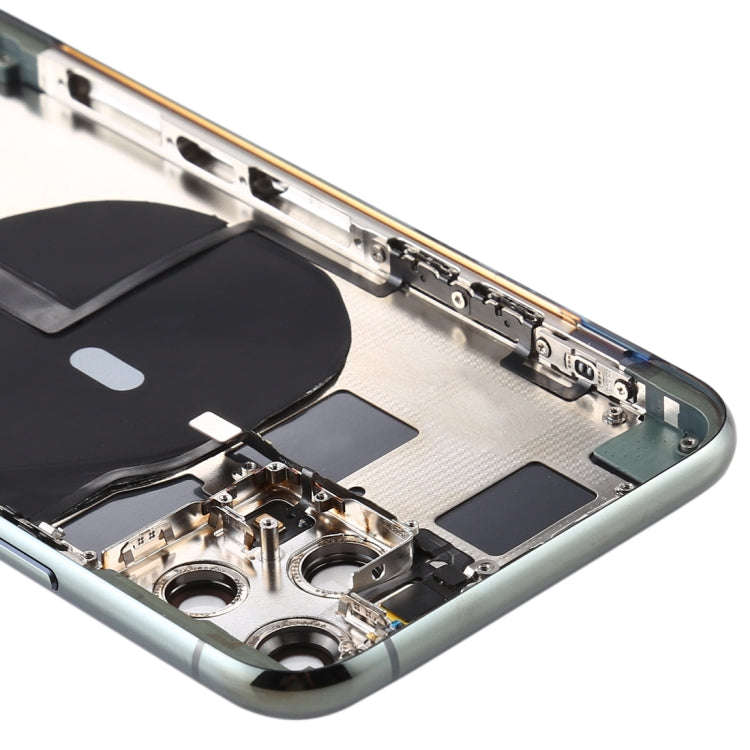 Battery Back Cover (with Side Keys & Card Tray & Power + Volume Flex Cable & Wireless Charging Mo...