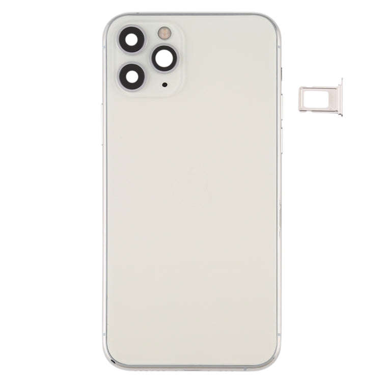 Battery Back Cover (with Side Keys & Card Tray & Power + Volume Flex Cable & Wireless Charging Mo...