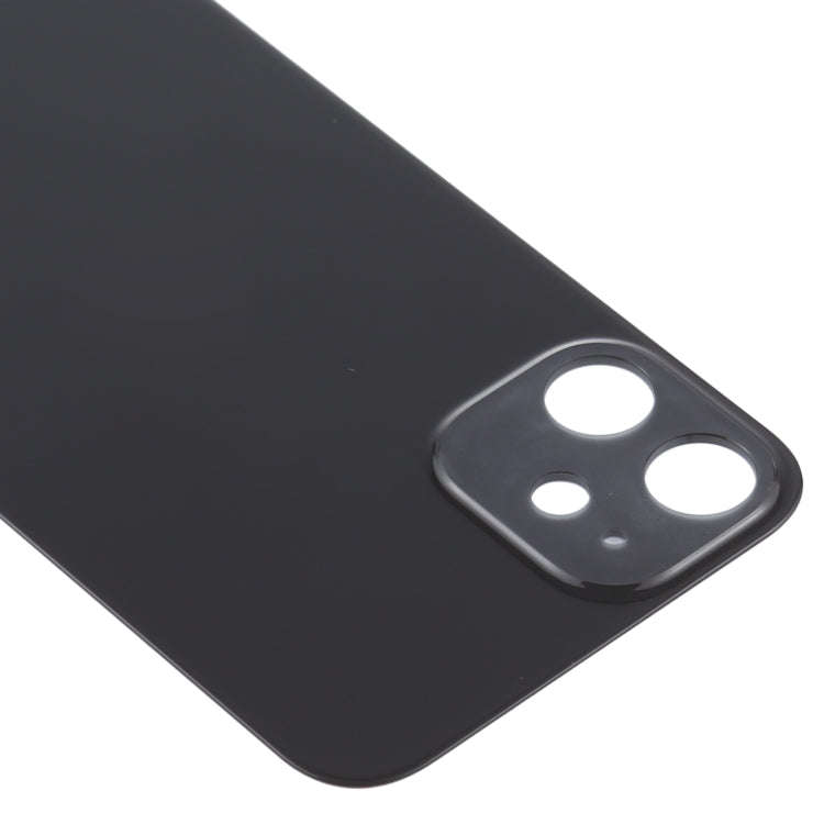 Easy Replacement Big Camera Hole Back Battery Cover for iPhone 12 Mini(Black)