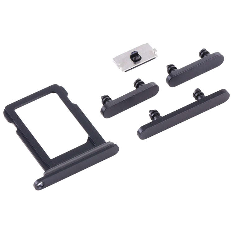 SIM Card Tray + Side Keys for iPhone 12 Mini(Black)