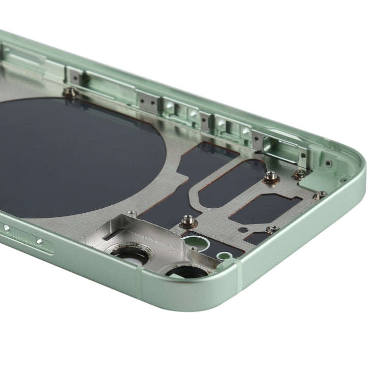 Back Housing Cover with SIM Card Tray & Side  Keys & Camera Lens for iPhone 12 mini(Green)