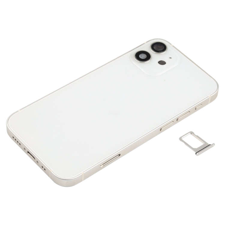 Battery Back Cover (with Side Keys & Card Tray & Power + Volume Flex Cable & Wireless Charging Mo...