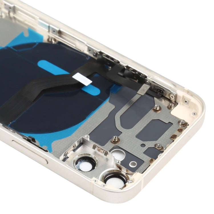 Battery Back Cover (with Side Keys & Card Tray & Power + Volume Flex Cable & Wireless Charging Mo...