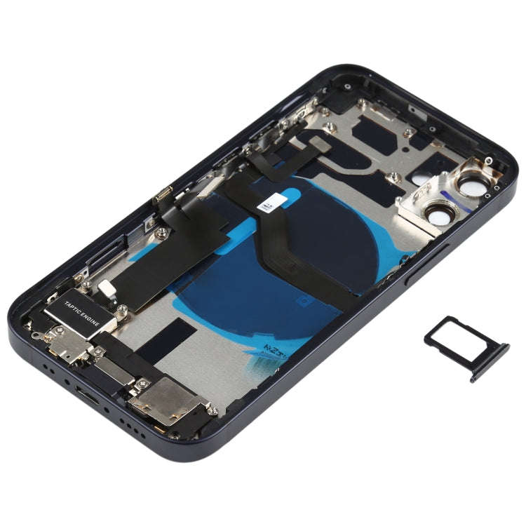 Battery Back Cover Assembly (with Side Keys & Speaker Ringer Buzzer & Motor & Camera Lens & Card ...