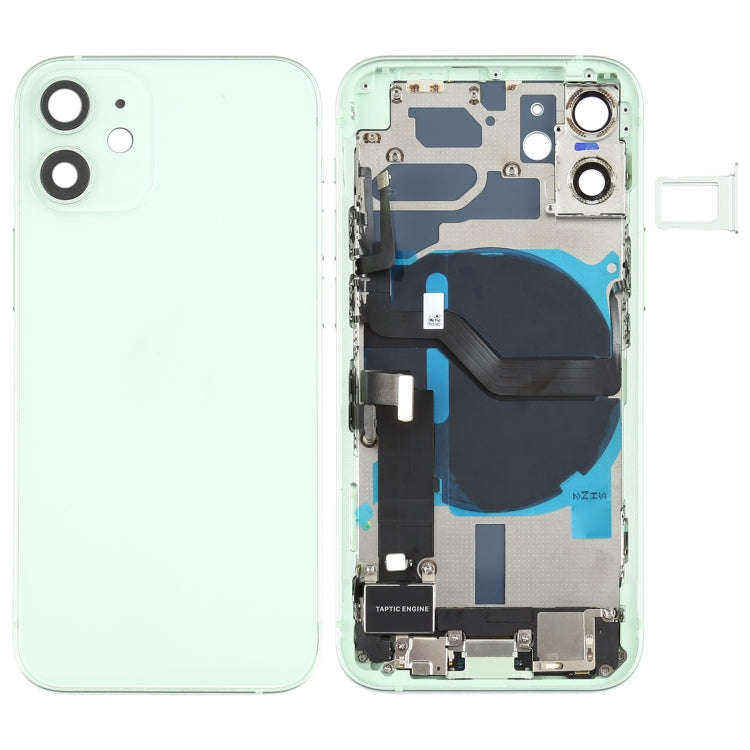 Battery Back Cover Assembly (with Side Keys & Speaker Ringer Buzzer & Motor & Camera Lens & Card ...