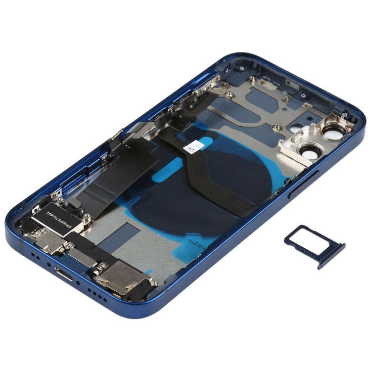 Battery Back Cover Assembly (with Side Keys & Speaker Ringer Buzzer & Motor & Camera Lens & Card ...