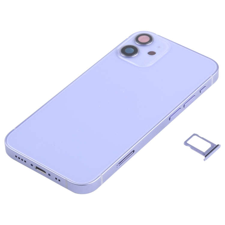 Battery Back Cover Assembly (with Side Keys & Speaker Ringer Buzzer & Motor & Camera Lens & Card ...