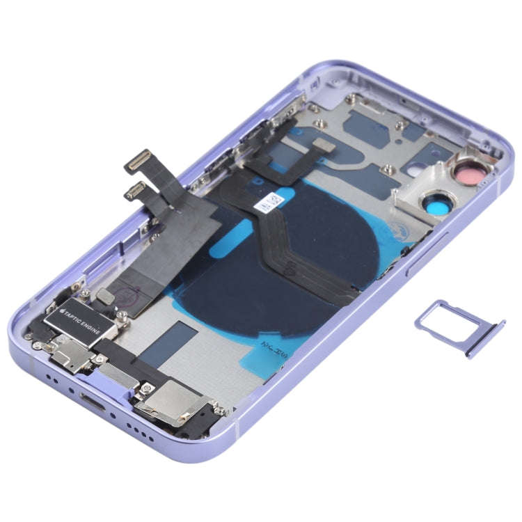 Battery Back Cover Assembly (with Side Keys & Speaker Ringer Buzzer & Motor & Camera Lens & Card ...