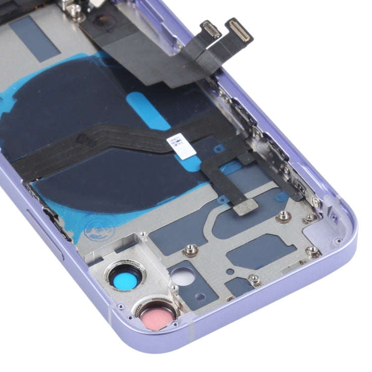 Battery Back Cover Assembly (with Side Keys & Speaker Ringer Buzzer & Motor & Camera Lens & Card ...