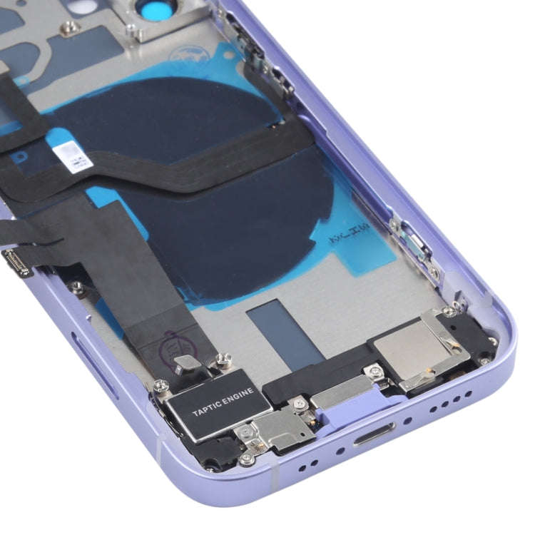 Battery Back Cover Assembly (with Side Keys & Speaker Ringer Buzzer & Motor & Camera Lens & Card ...