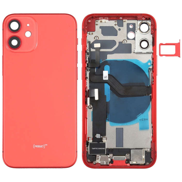 Battery Back Cover Assembly (with Side Keys & Speaker Ringer Buzzer & Motor & Camera Lens & Card ...
