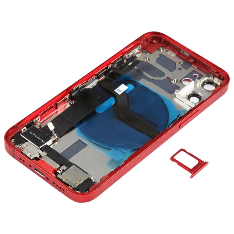 Battery Back Cover Assembly (with Side Keys & Speaker Ringer Buzzer & Motor & Camera Lens & Card ...