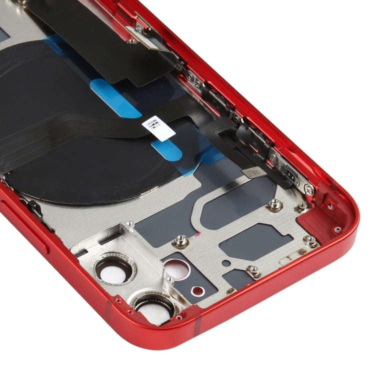 Battery Back Cover Assembly (with Side Keys & Speaker Ringer Buzzer & Motor & Camera Lens & Card ...