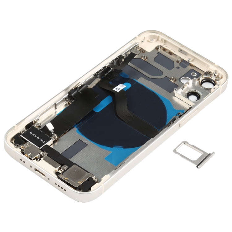 Battery Back Cover Assembly (with Side Keys & Speaker Ringer Buzzer & Motor & Camera Lens & Card ...