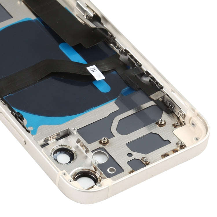 Battery Back Cover Assembly (with Side Keys & Speaker Ringer Buzzer & Motor & Camera Lens & Card ...