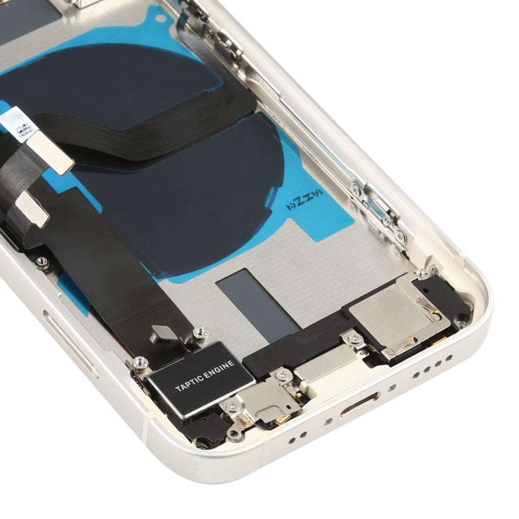 Battery Back Cover Assembly (with Side Keys & Speaker Ringer Buzzer & Motor & Camera Lens & Card ...