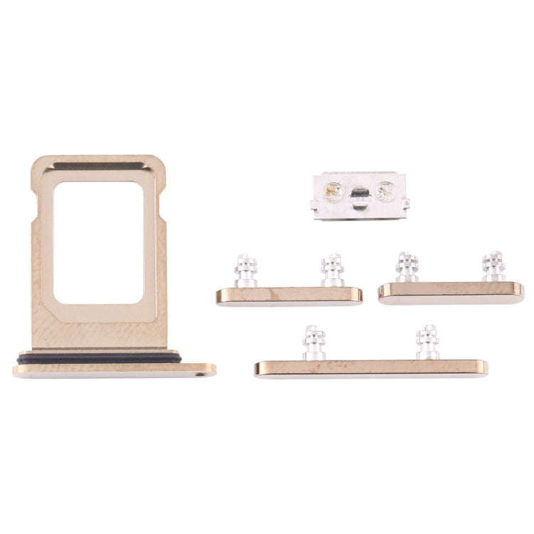 SIM Card Tray + Side Keys for iPhone 12 Pro Max(Gold)