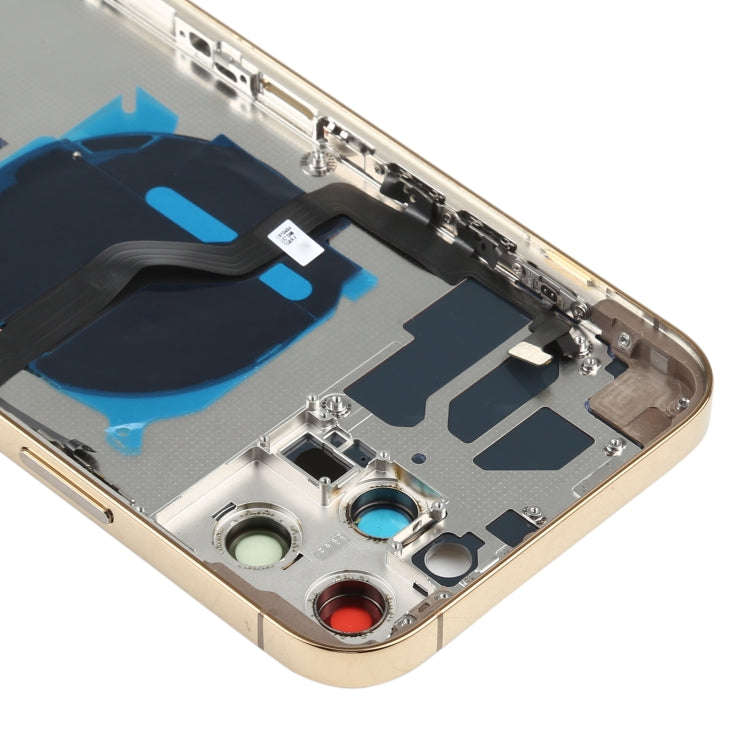 Battery Back Cover (with Side Keys & Card Tray & Power + Volume Flex Cable & Wireless Charging Mo...