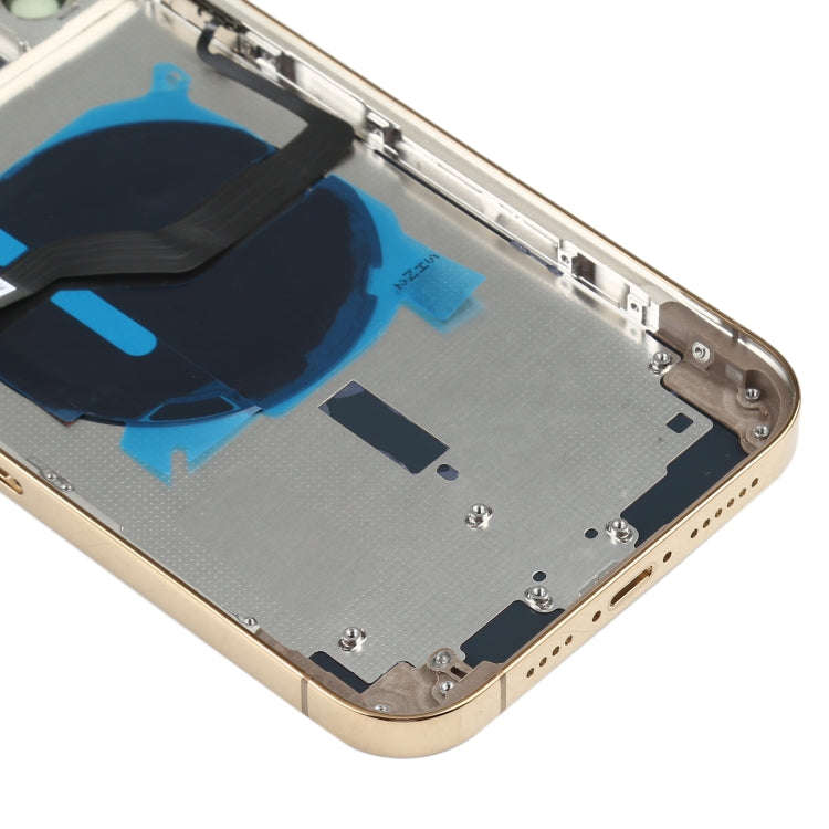 Battery Back Cover (with Side Keys & Card Tray & Power + Volume Flex Cable & Wireless Charging Mo...