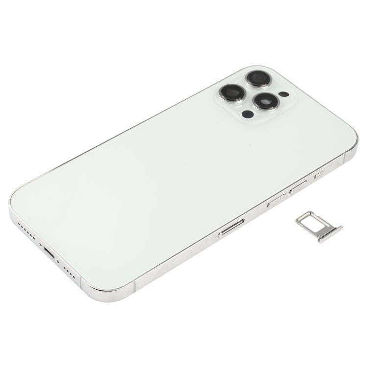 Battery Back Cover (with Side Keys & Card Tray & Power + Volume Flex Cable & Wireless Charging Mo...