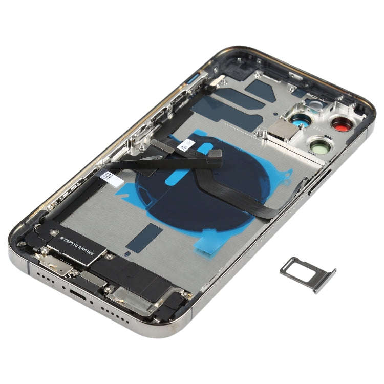 Battery Back Cover Assembly (with Side Keys & Speaker Ringer Buzzer & Motor & Camera Lens & Card ...
