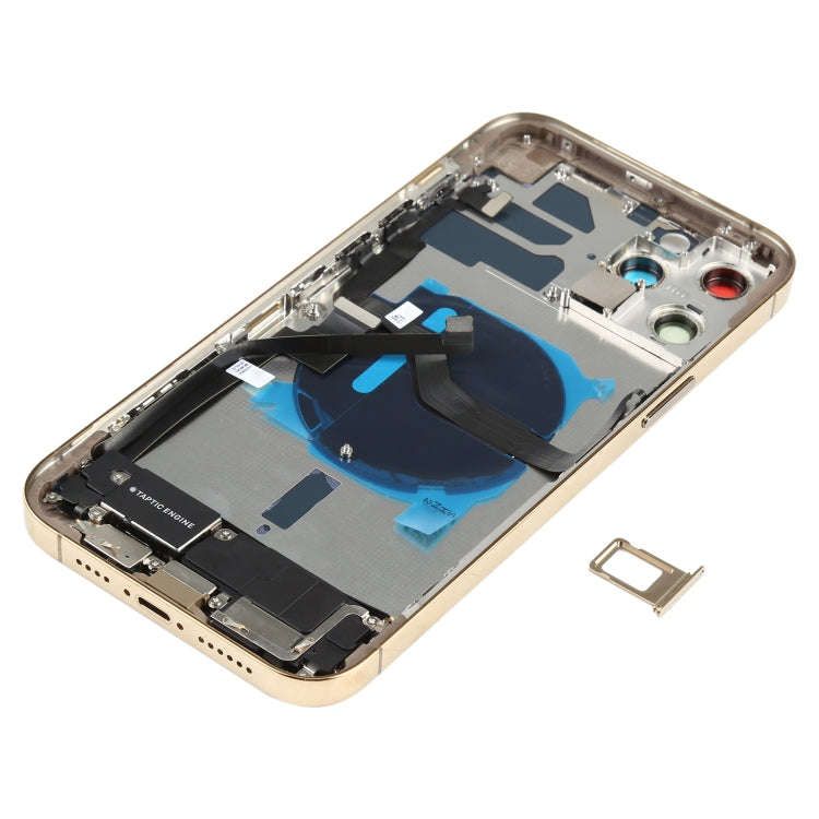 Battery Back Cover Assembly (with Side Keys & Speaker Ringer Buzzer & Motor & Camera Lens & Card ...