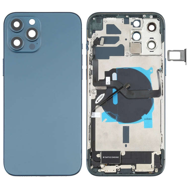 Battery Back Cover Assembly (with Side Keys & Speaker Ringer Buzzer & Motor & Camera Lens & Card ...